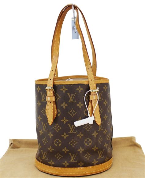 louis vuitton monogram petit bucket|louis vuitton bucket bag insert.